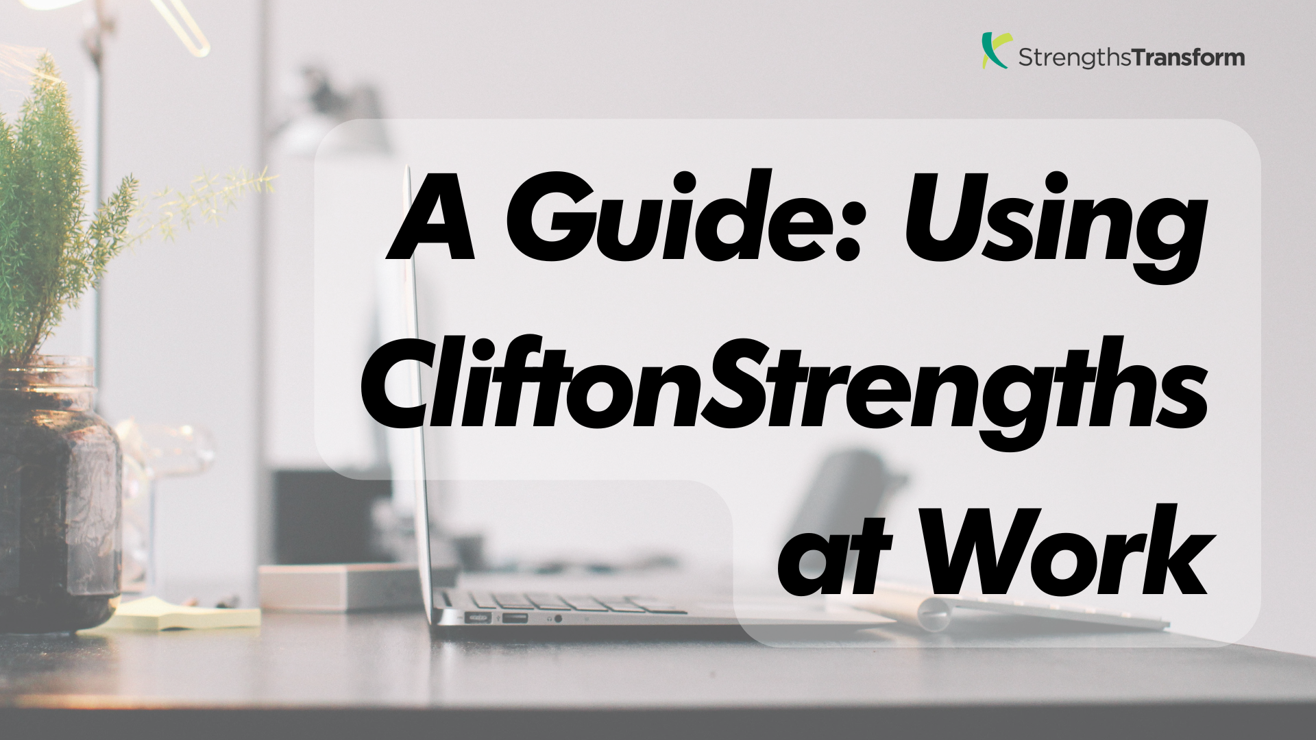 A Guide: Using CliftonStrengths at Work - thumbnail