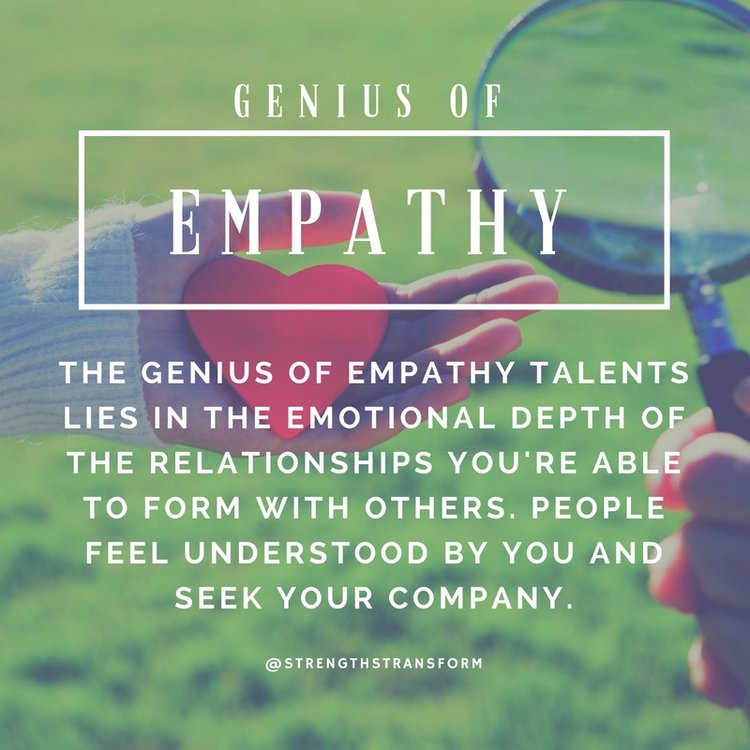 strengthsfinder empathy strengthstransform talent